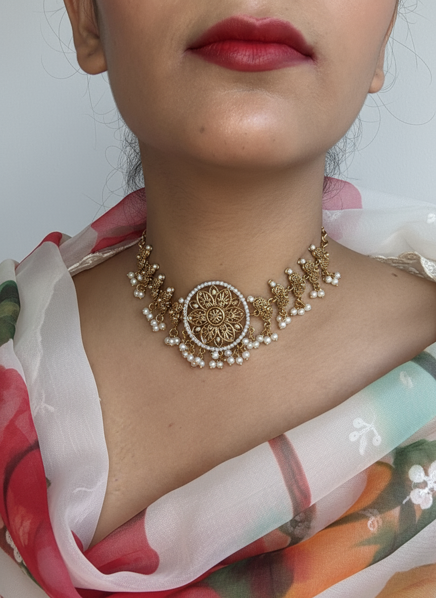The Devi Mandala Choker