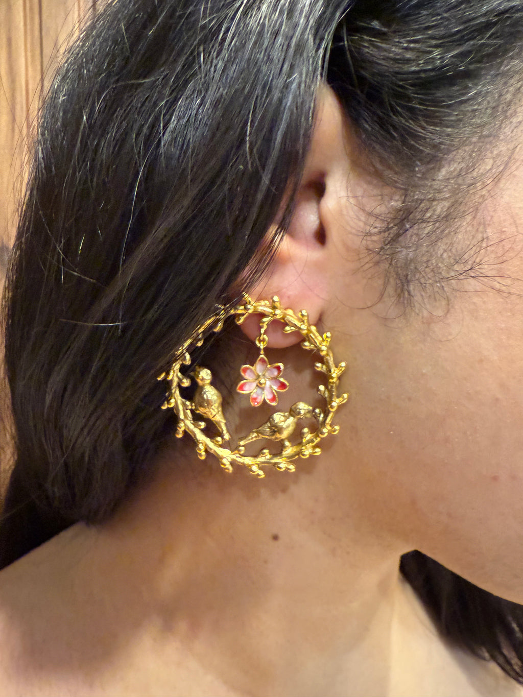 Pakshi Vritta Earrings