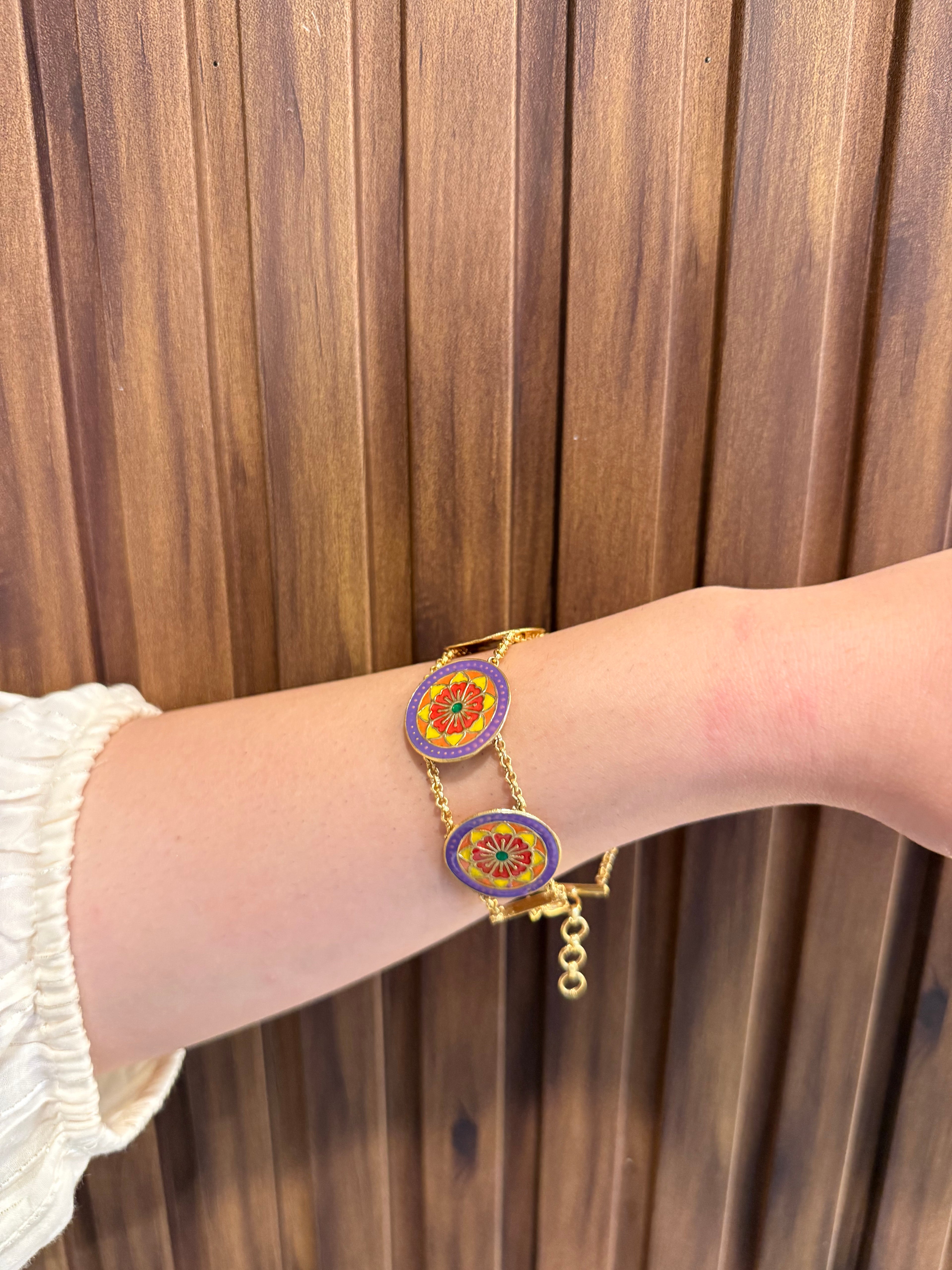 The Maharani Mandala Bracelet