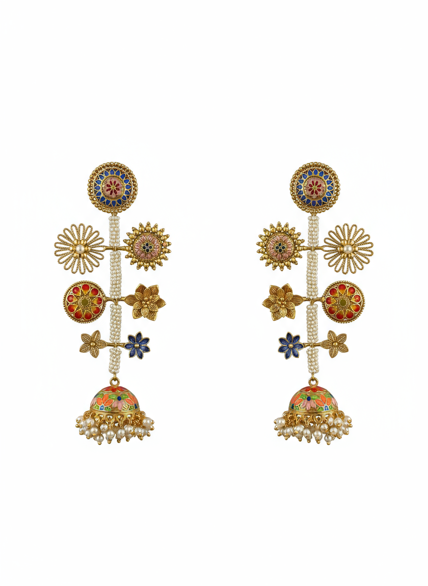 The Rangrez Enamel Dangler