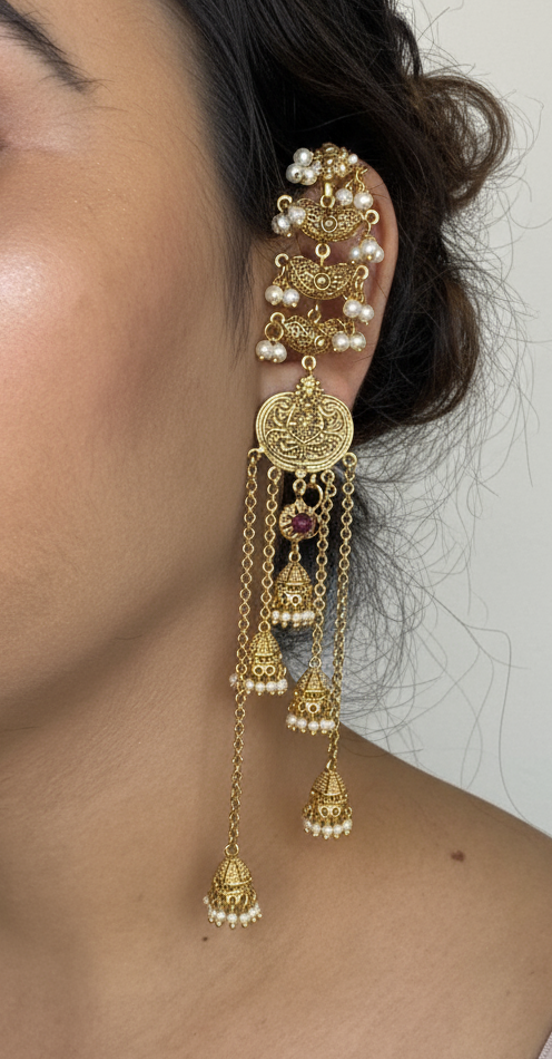 The Raj Nupura Earring