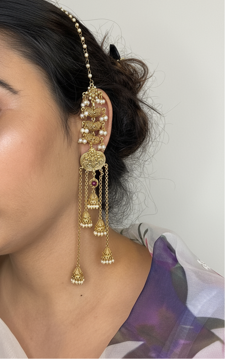 The Raj Nupura Earring