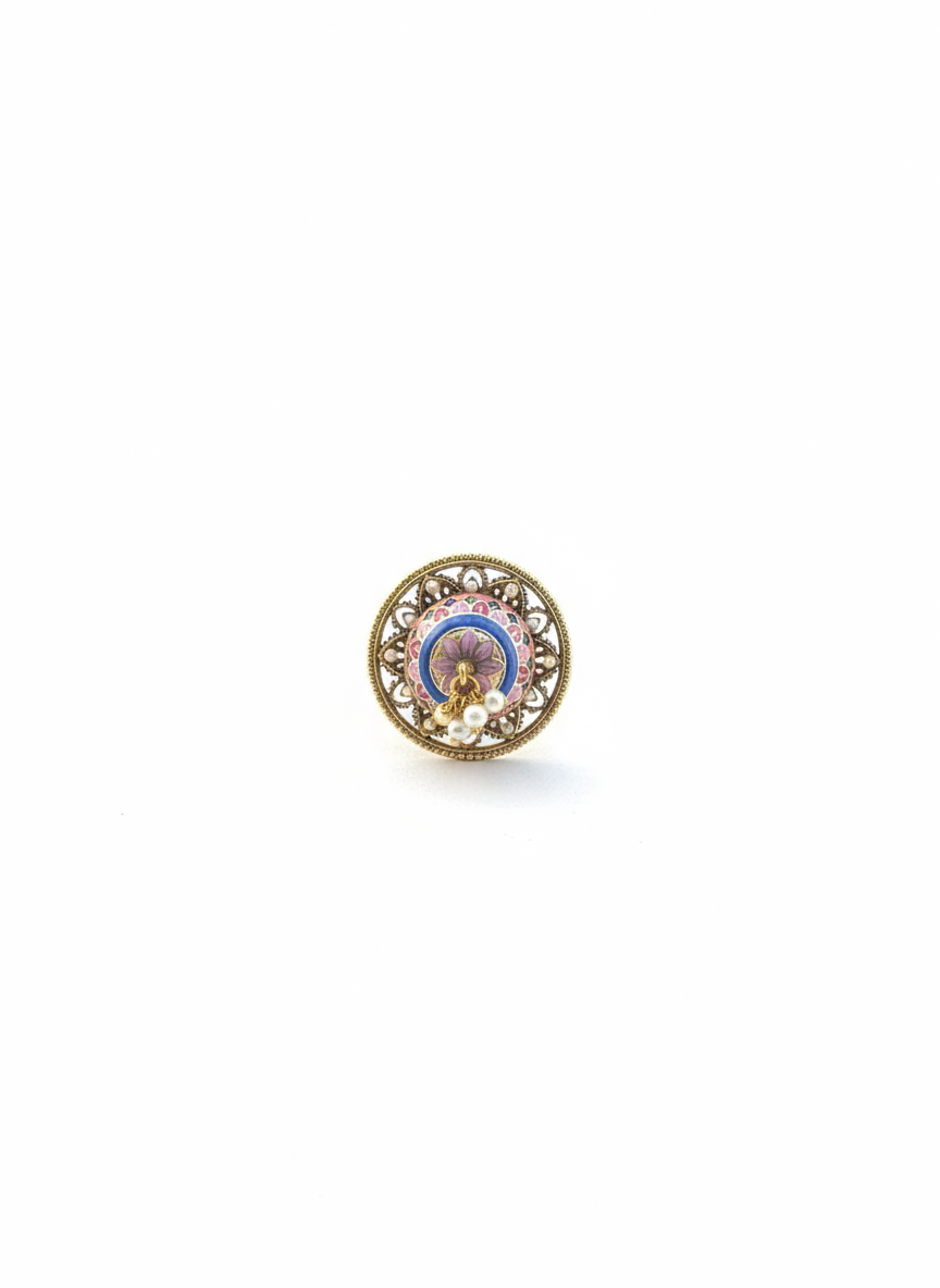 The Bloom Enamel Ring