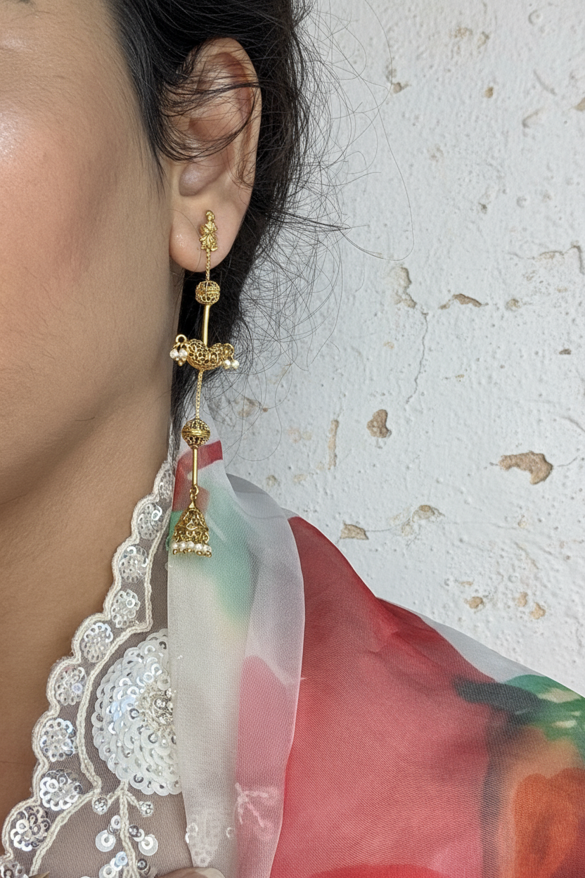 The Kanaka Jhumka Drops