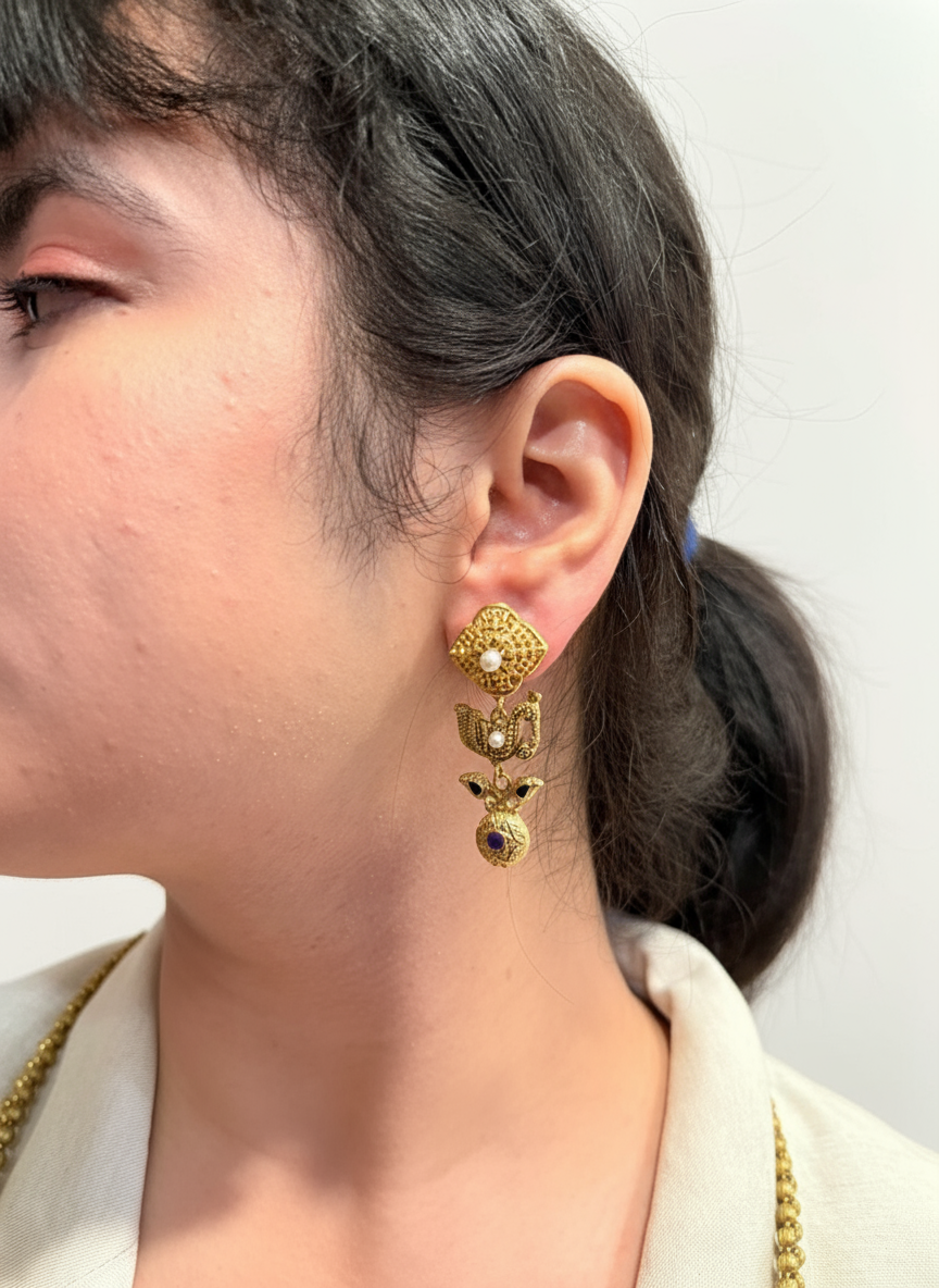 The Pushpa Drop Earrings