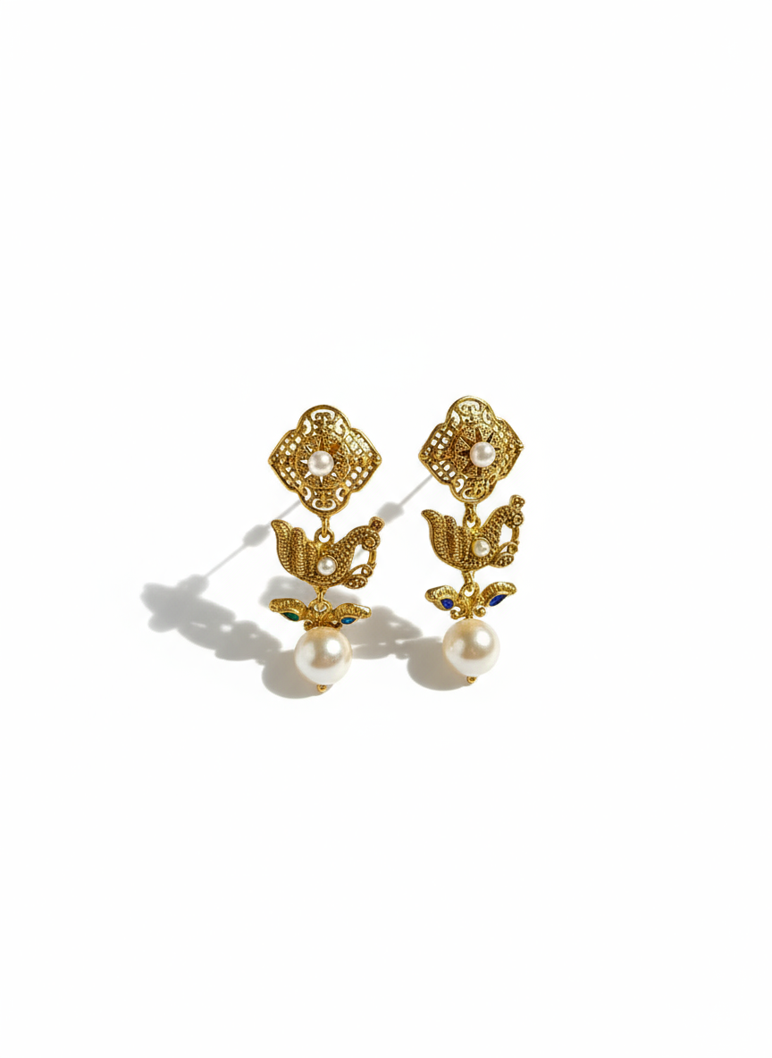 The Pushpa Drop Earrings