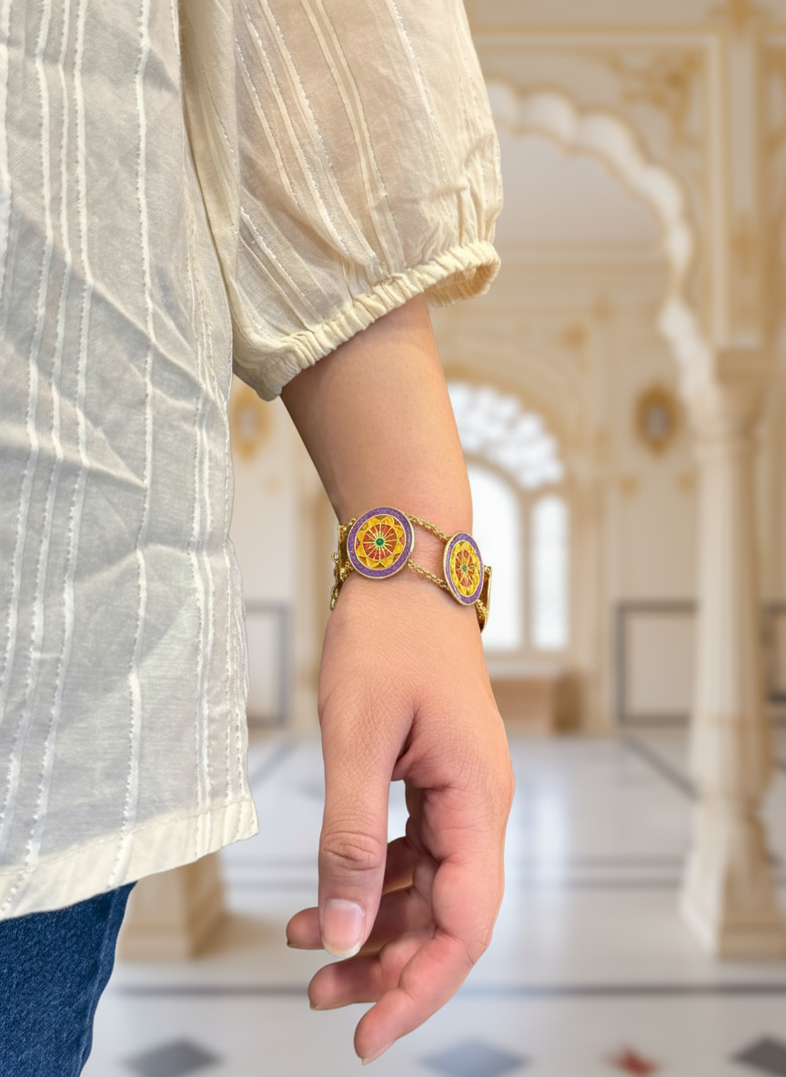 The Maharani Mandala Bracelet