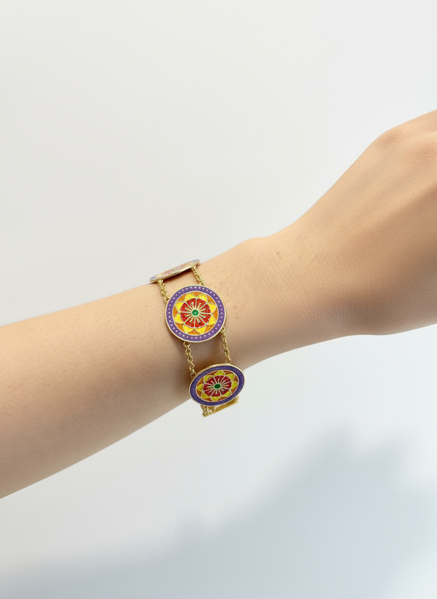 The Maharani Mandala Bracelet